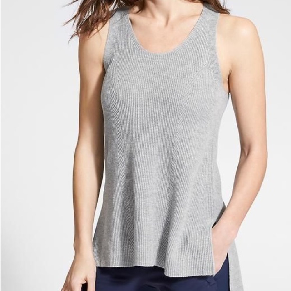 Athleta | Escondida |‎ Linen Blend Sweater Tank Top - Picture 16 of 16
